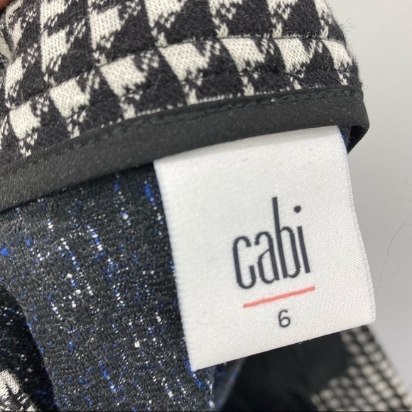 Cabi high waisted skirt houndstooth NWT - Picture 5 of 5